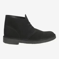 Clarks Art.  Desert Boot 26155480 7 Schwarz -Modeschuhgeschäft aussenseite 1520060217