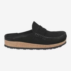 Birkenstock Art.  NAPLES Schwarz -Modeschuhgeschäft aussenseite 1820060048