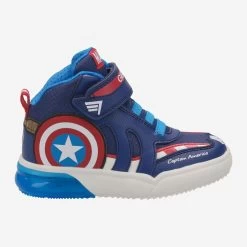 GEOX Art. GRAYJAY Blau, Kombiniert 9 GEOX Art. GRAYJAY Blau, Kombiniert -Modeschuhgeschäft aussenseite 3138910021