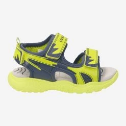 GEOX Art.  SPLUSH Gelb, Kombiniert -Modeschuhgeschäft aussenseite 3196910006