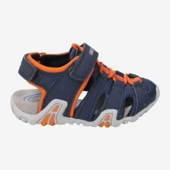 GEOX Art.  SANDAL KRAZE Blau -Modeschuhgeschäft aussenseite 3198090006