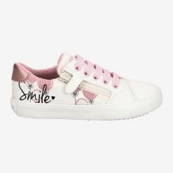 GEOX Art.  GISLI Weiß,kombiniert -Modeschuhgeschäft aussenseite 3231910004