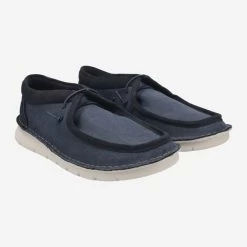 Clarks Art.  Colehill Easy Navy Canvas 26170016 7 Blau -Modeschuhgeschäft paar 1438090008
