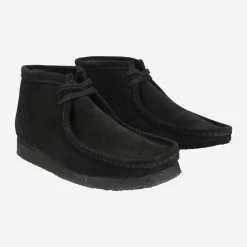 Clarks Art.  Wallabee Boot Schwarz