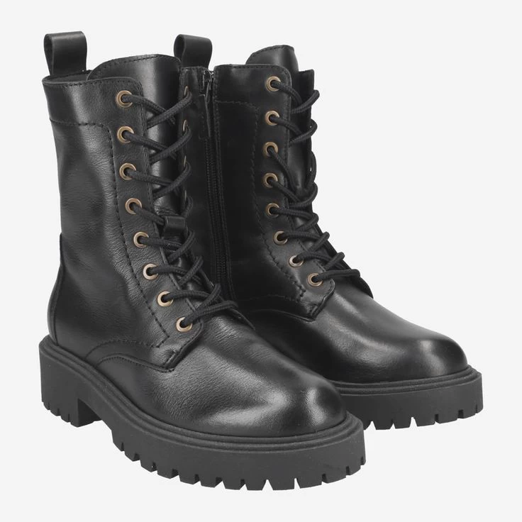 Marc O'Polo Marc O’ Polo Art. LACE UP BOOTIE Schwarz 4 Marc O'Polo Marc O’ Polo Art. LACE UP BOOTIE Schwarz – Bild 2