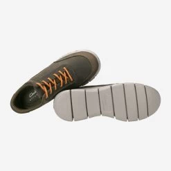 Clarks Art.  Nature X One Grün -Modeschuhgeschäft sohle 1337060037