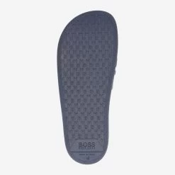 Boss Art.  Bay_Slid Blau -Modeschuhgeschäft sohle 1828090066