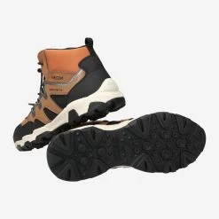 GEOX Art.  MAGNETAR Braun Kombiniert -Modeschuhgeschäft sohle 3183980007