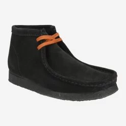 Clarks Art.  Wallabee Boot Schwarz -Modeschuhgeschäft sonder 1520060227