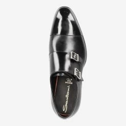 Santoni Art.  11652 N01 Schwarz -Modeschuhgeschäft top 1400010008