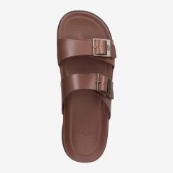 UGG Art.  WAINSCOTT BUCKLE SLIDE Braun -Modeschuhgeschäft top 1823010118